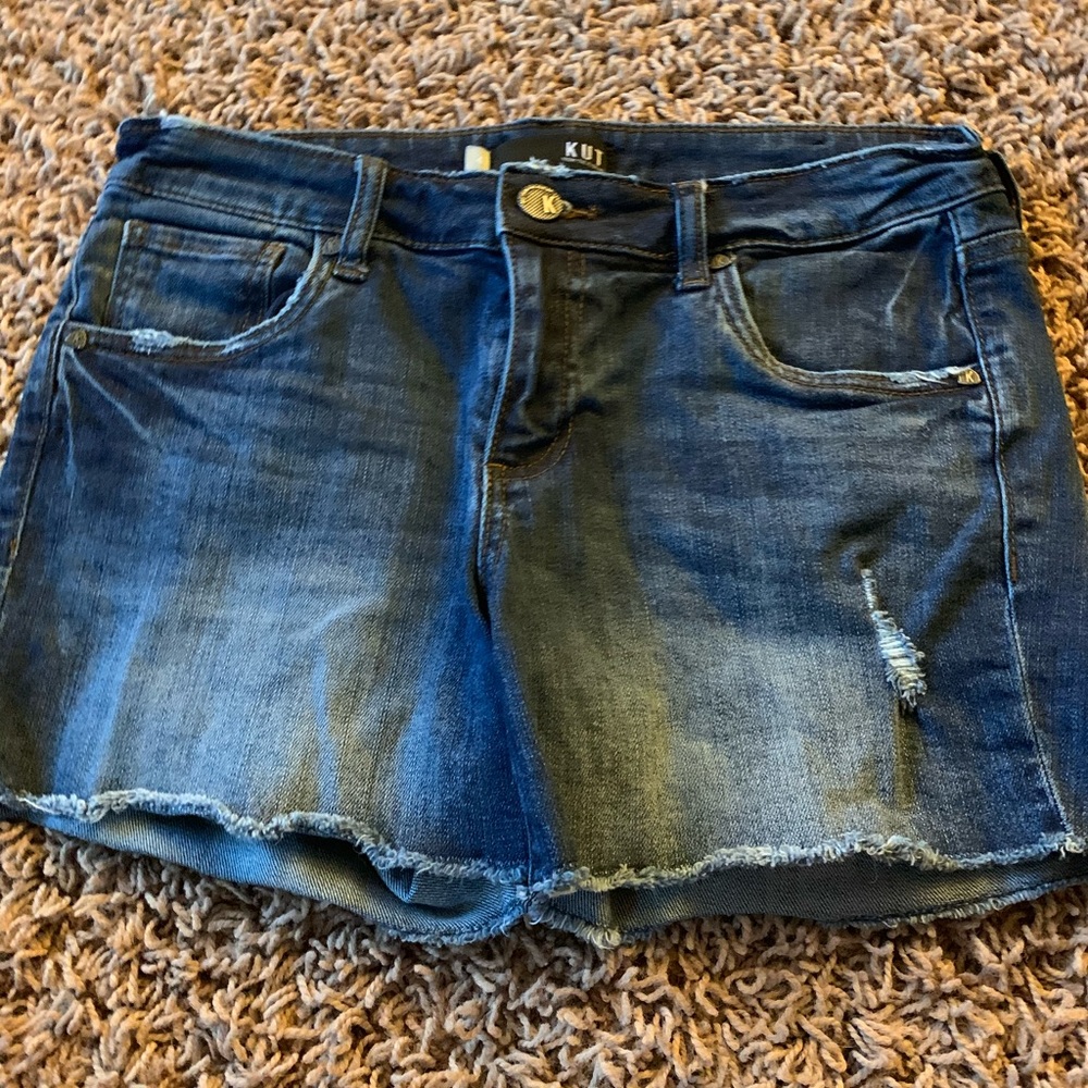 KUT jean shorts